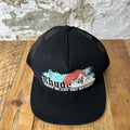 Rhude Mont Blanc Black Trucker Hat