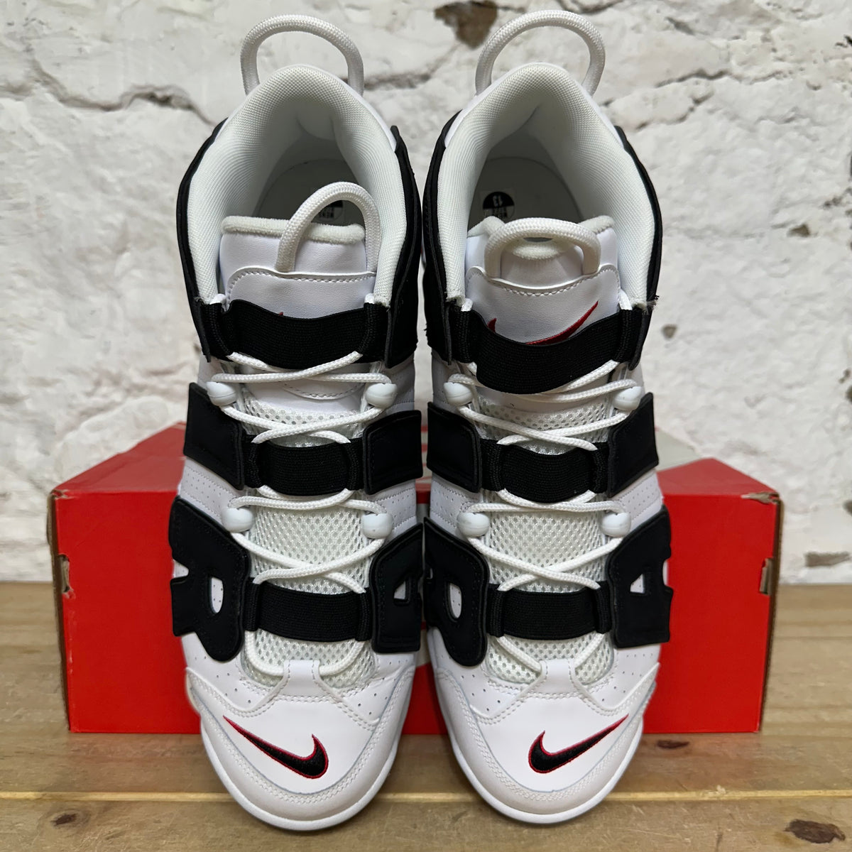 Nike Air Uptempo Scottie Pipen Black White Sz 13