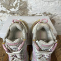 Balenciaga Runner Pink White Cream Sneaker Sz 6 (38)