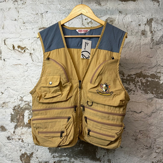 Balenciaga Tactical Hunting Vest Beige Sz S