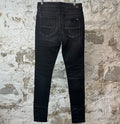 Amiri MX1 Rainbow Paisley Black Denim Jeans