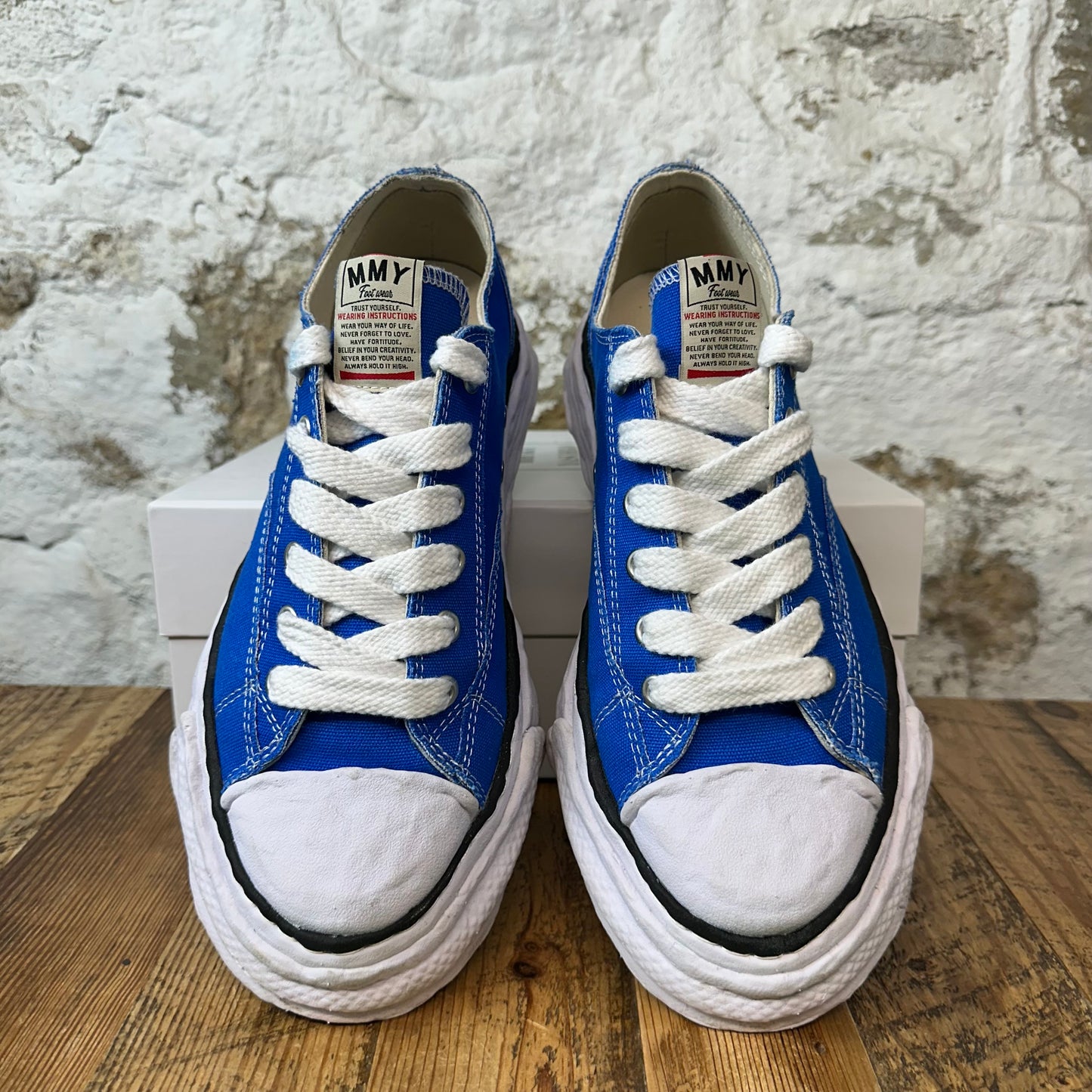 Maison Mihara Blue White Peterson 23 Sneaker Sz 12 (45)
