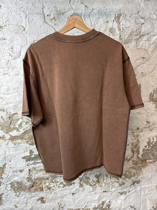 Saint Vanity Griffin Brown T-shirt