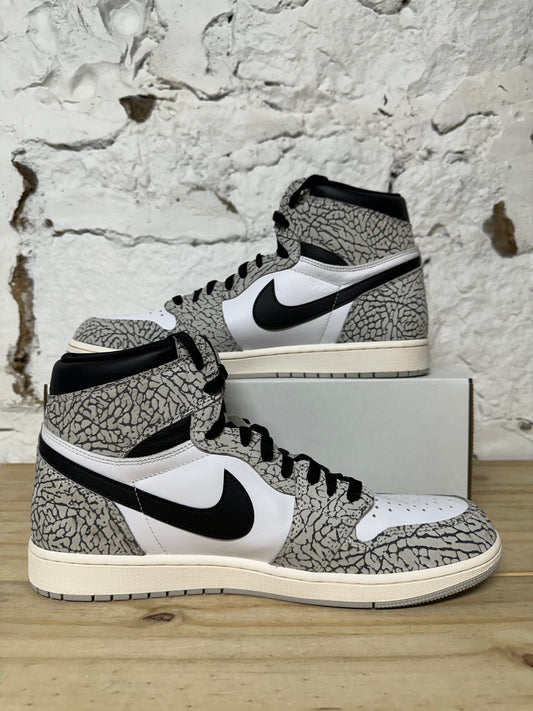 Air Jordan 1 White Cement Sz 13