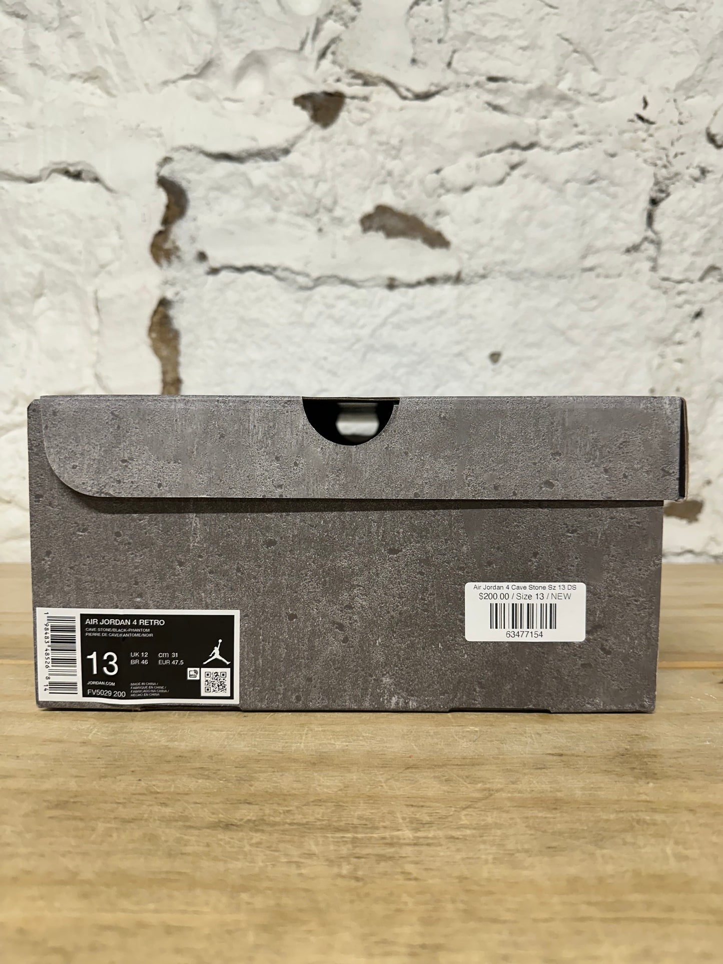 Air Jordan 4 Cave Stone Sz 13 DS