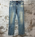 RTA Denis Distressed Blue Denim Jeans