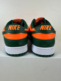 Nike Dunk Low Miami Hurricanes Sz 13