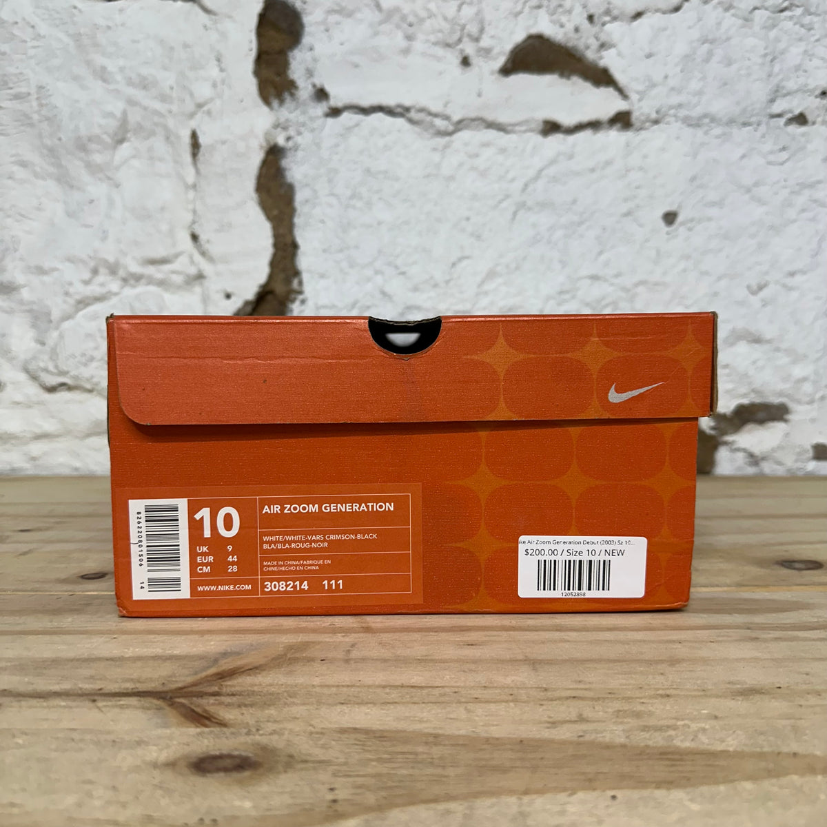 Nike Air Zoom Generation Debut (2003) Sz 10 DS