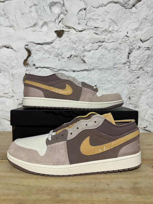 Air Jordan 1 Low Taupe Haze Craft Sz 14 DS