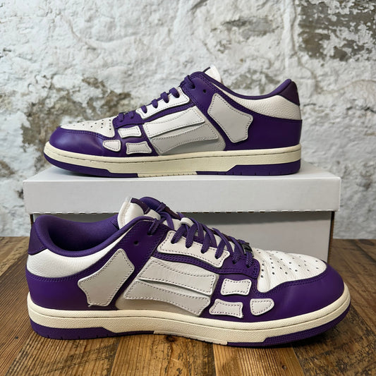 Amiri Purple White Skeleton Purple White Sneaker Sz 13 (46) No Box