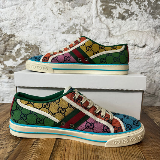 Gucci Tennis 1977 Multicolor Low Sneaker Sz 9.5 No Box