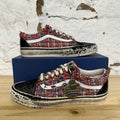 Vans Premium Old School Charms Red Black Sz 11.5