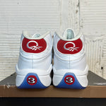 Reebok Question Mid Red Toe 25th Anniversary Sz 11 DS