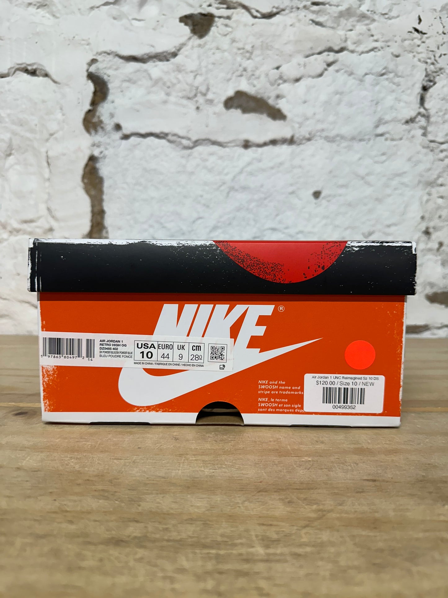 Air Jordan 1 High UNC Reimagined Sz 10 DS