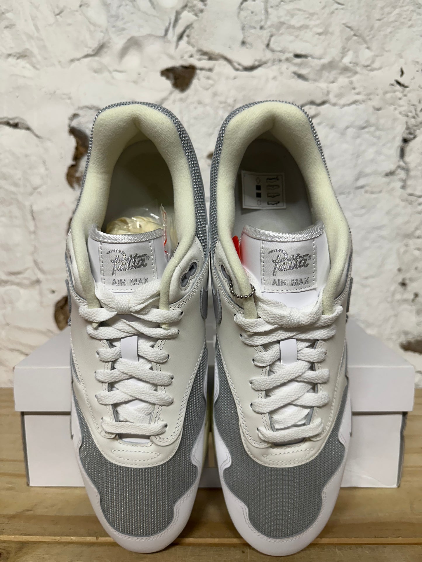 Nike Air Max 1 Patta White Sz 14 DS
