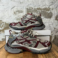 Balenciaga Runner Maroon Grey White Sneaker Sz 7 (40)