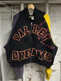 Vale Dreams Multicolor Zip Up Hoodie Sz XL