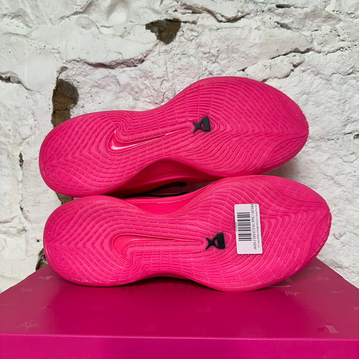 Nike A'Ja Wilson A'One All-Star Hyper Pink Sz 10.5 (12W) DS