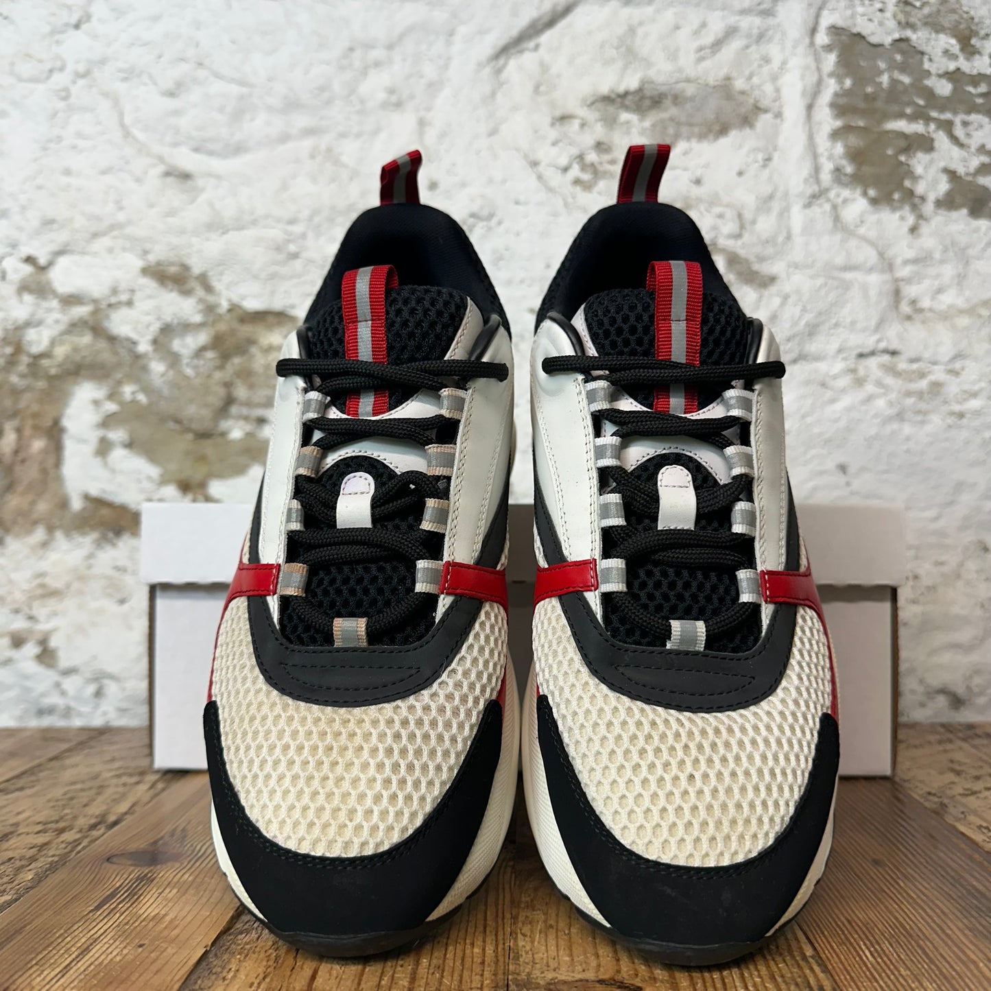 Dior B22 Black White Red Sneaker Sz 9 (42)