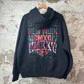Supreme Blessed Applique Zip Up Hoode Black Sz M