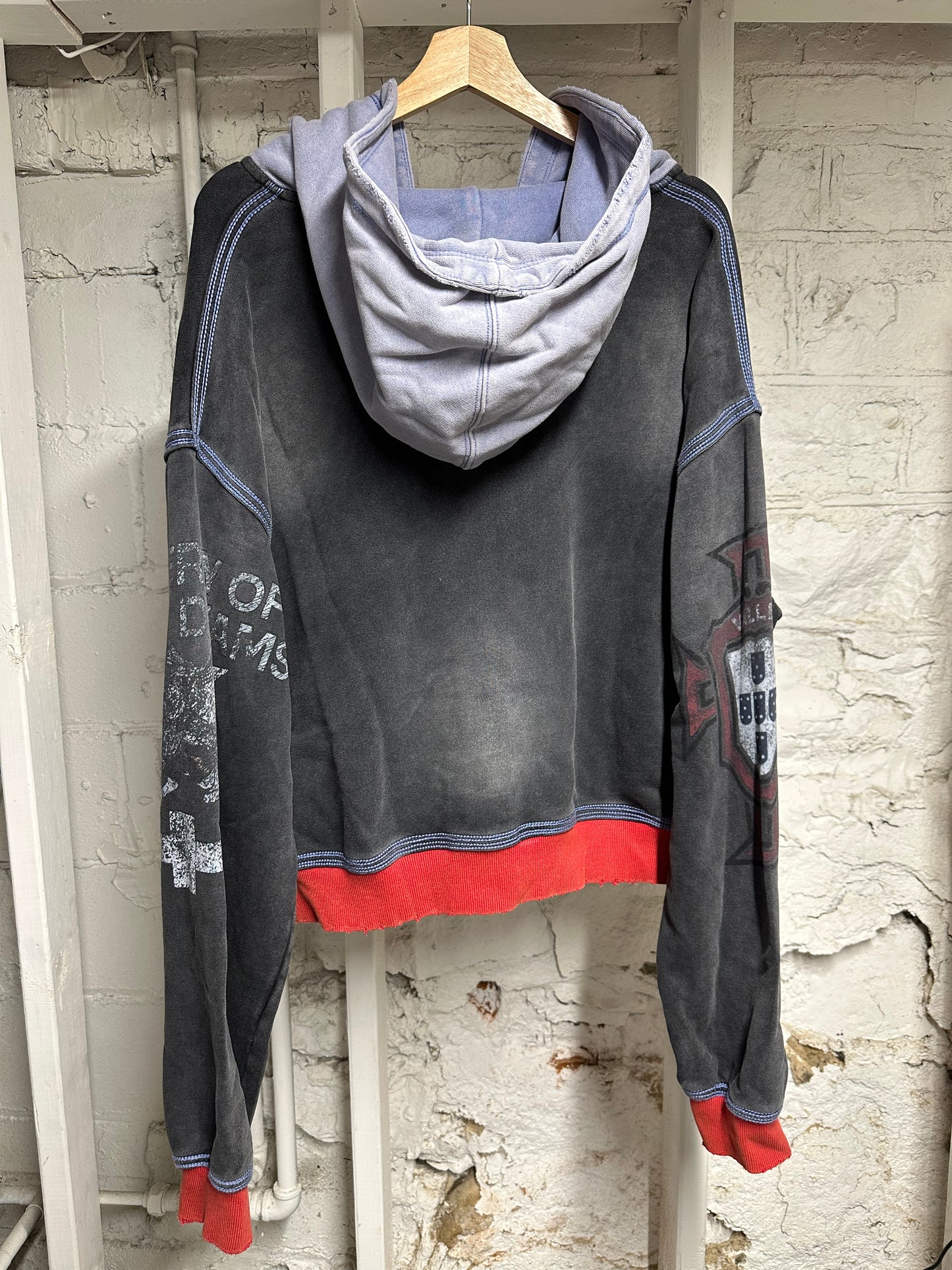 Vale 14 Hoodie Black Zip Up Sz XL