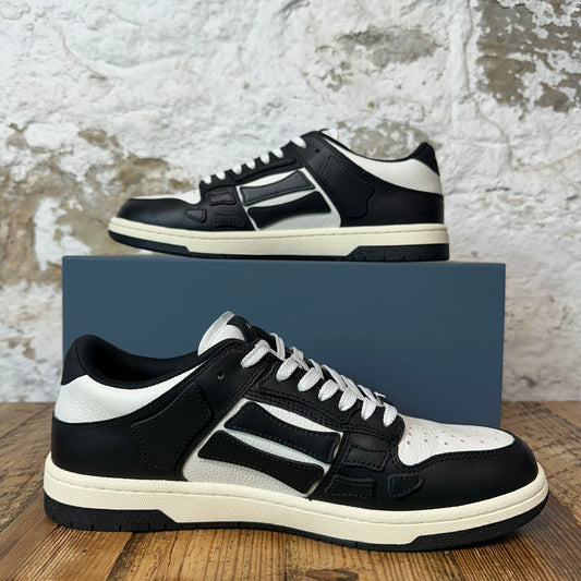 Amiri Black Skeleton White Black Sneaker Sz 10 (43)
