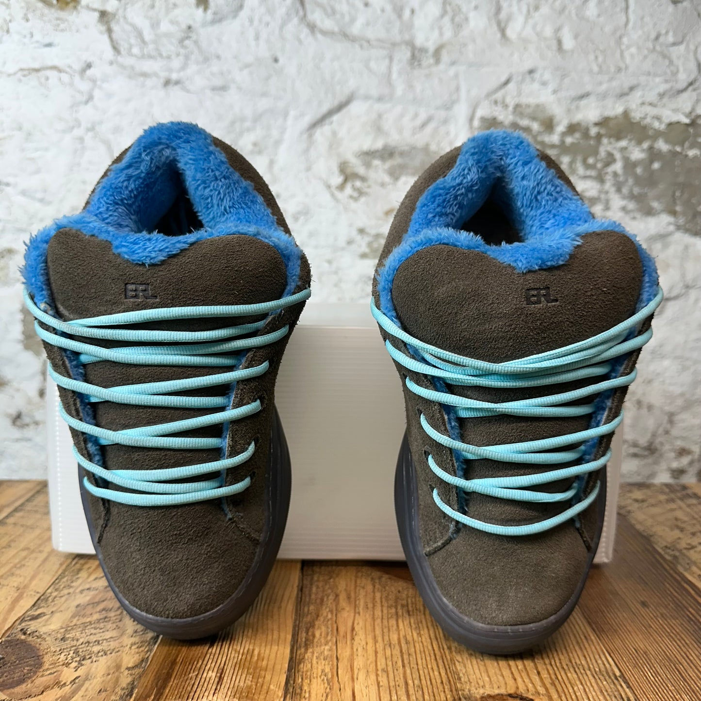 ERL Electric Grey Vamp Sneaker Sz 8