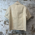 Louis Vuitton Denim Monogram Workwear Jacket Cream Sz S