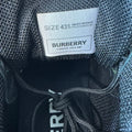 Burberry Arthur Olive Green Yellow Spellout Sneaker Sz 10.5 (43.5)