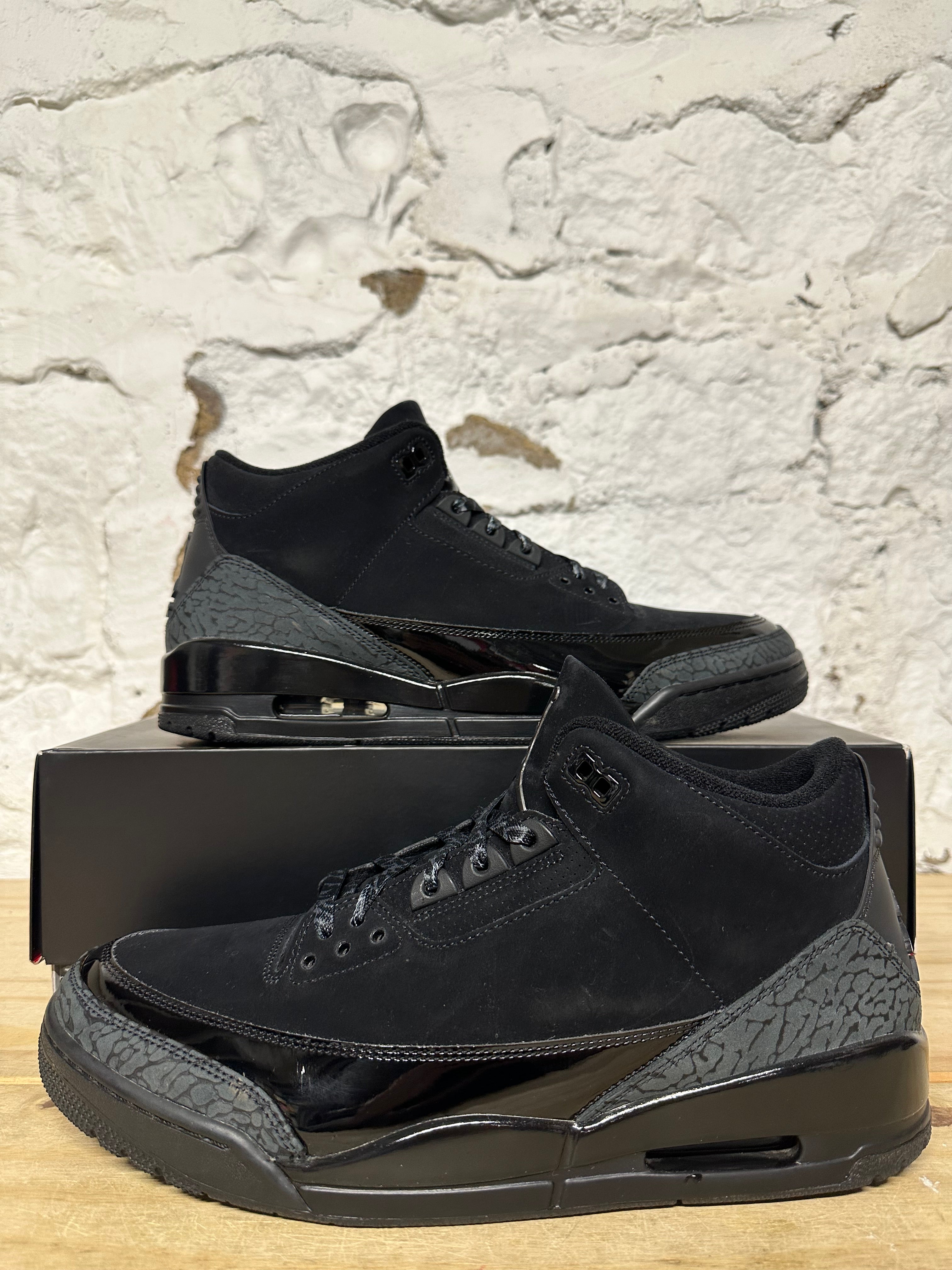 Air Jordan 3 Black Cat Sz 13