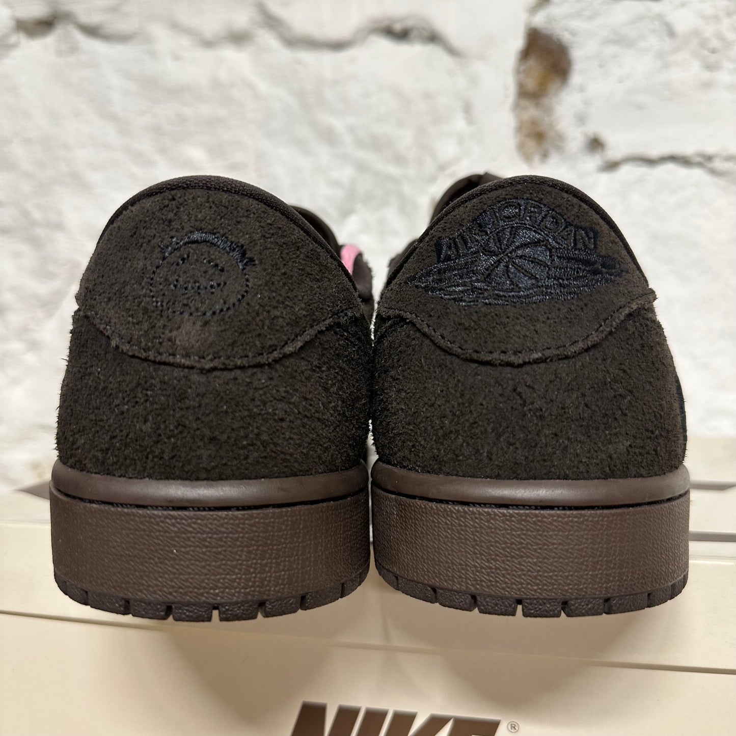 Air Jordan 1 Low Travis Scott Velvet Brown Sz 12