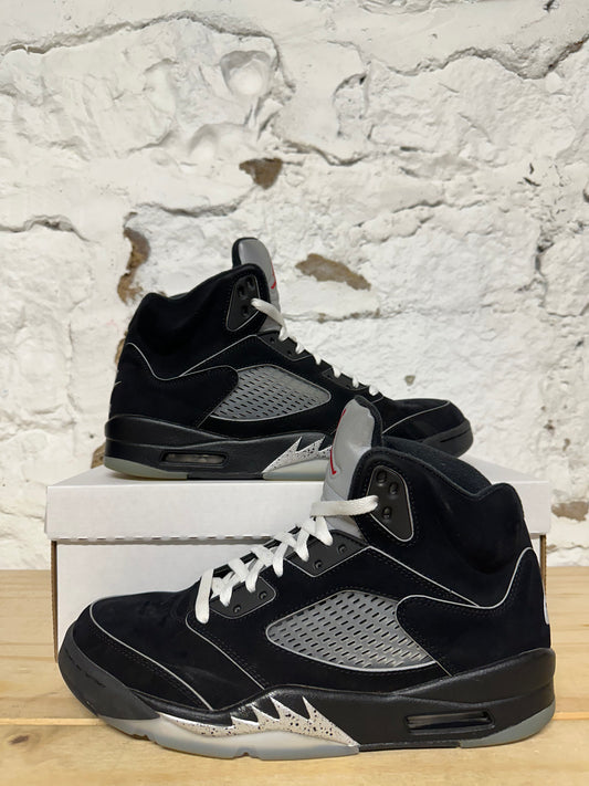 Air Jordan 5 Black Metallic Reimagined Sz 10