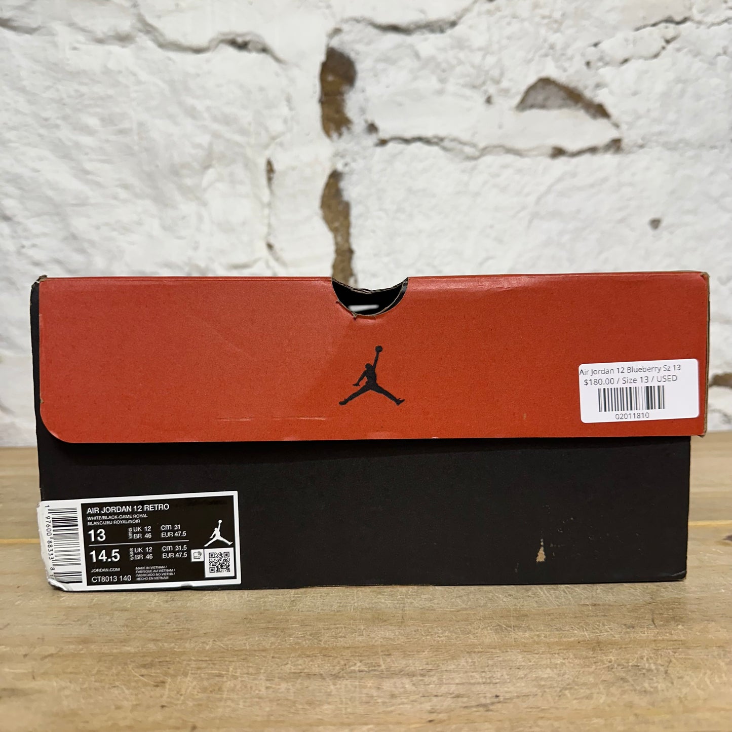 Air Jordan 12 Blueberry Sz 13
