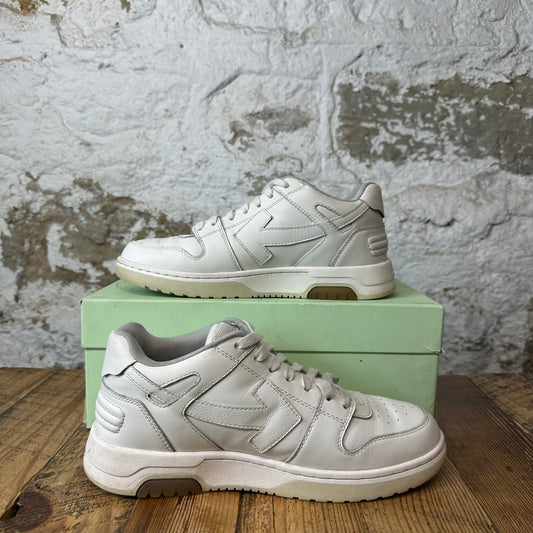 Off-White Out Of Office For Walking Black White Sneaker Sz 6.5 (39)