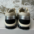 Chanel CC Silver Cream Trainer Sneaker Sz 6.5 (39)