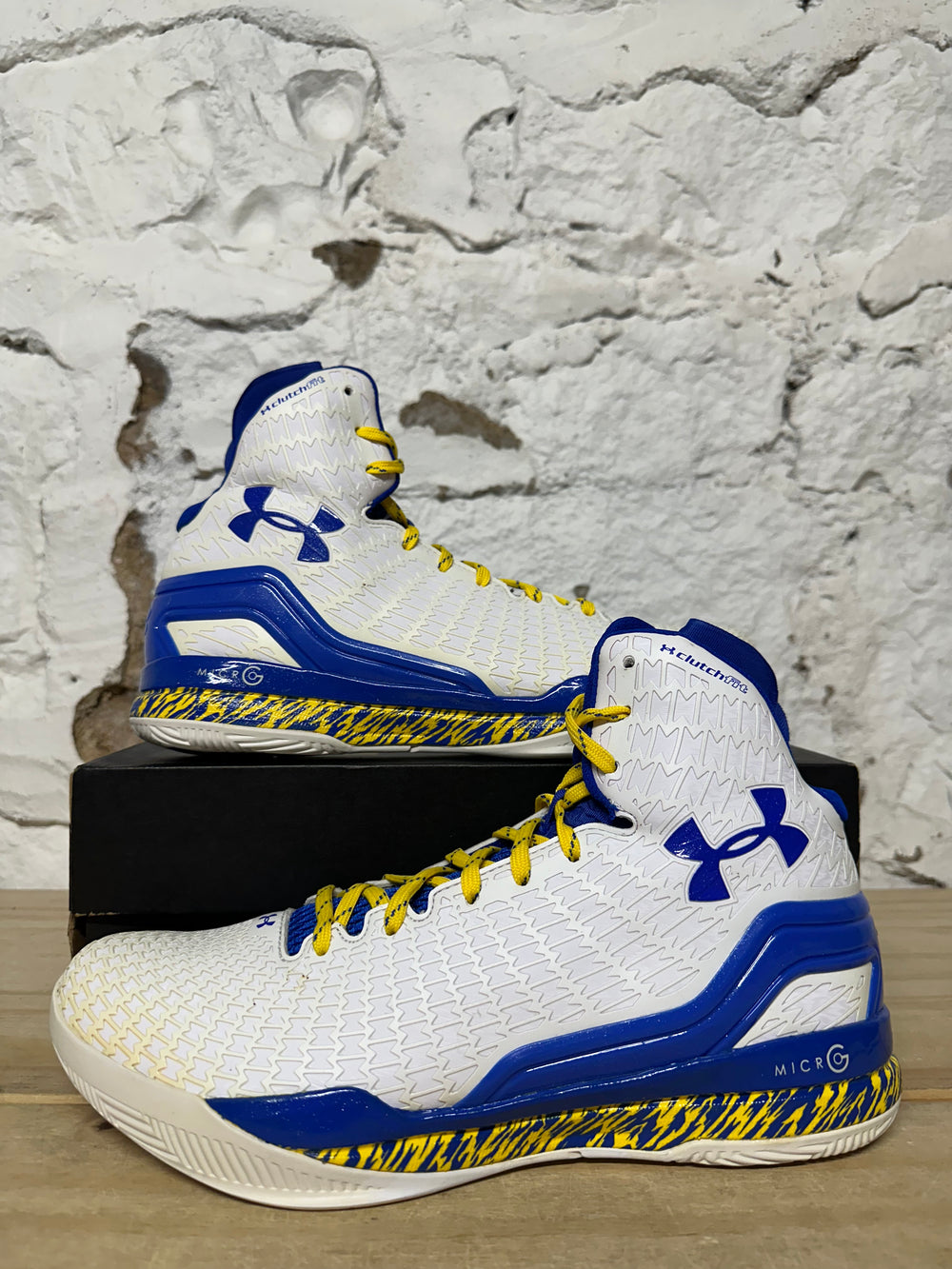 Under Armour Clutchfit Drive Warriors Home Sz 10.5 DS