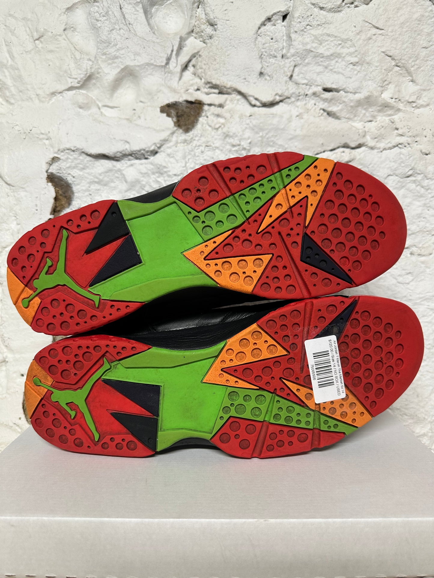Air Jordan 7 Marvin The Martian Sz 14