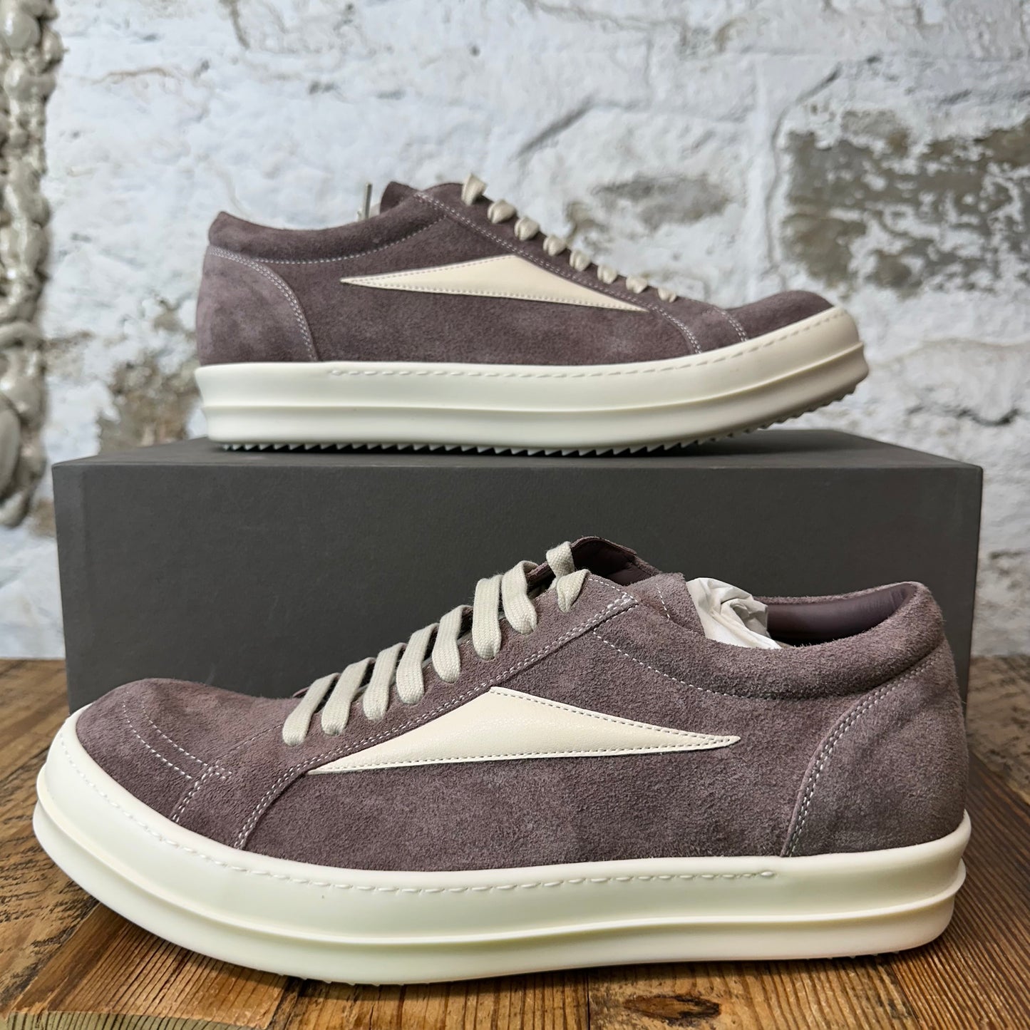 Rick Owens Vintage Grape Milk Sneaker DS