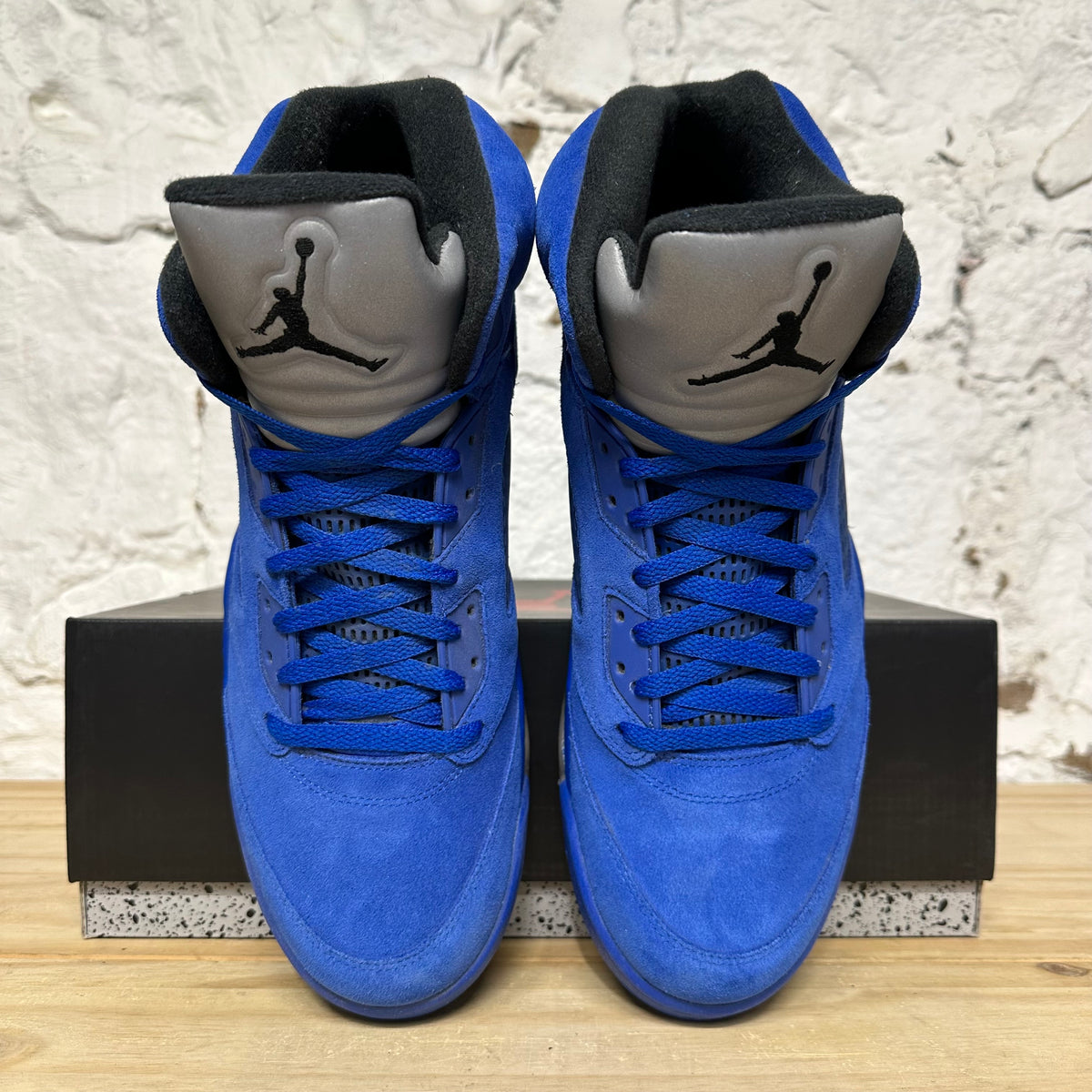 Air Jordan 5 Blue Suede Sz 13 DS