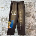 Better With Age Psychodelic Brown Sweatpants Sz M