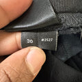 Amiri MX1 Cracked Blue Black Denim Jeans Sz 30