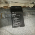 Amiri MX2 Brown Paisley Blue Denim Jeans Sz 34
