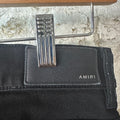 Amiri MX2 Brown Green Paisley Black Denim Jeans Sz 29