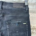 Amiri Paint Splatter Plain Black Denim Jeans Sz 28