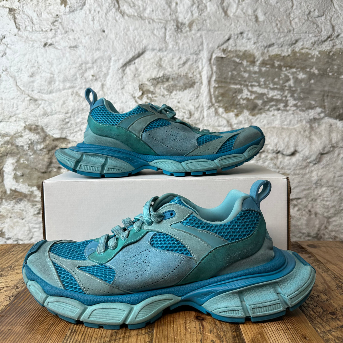 Balenciaga 3XL Triple Blue Sneaker Sz 10 (43)