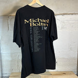 Michael Bolton Black Logo Tee Sz XL