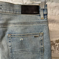 Amiri Distressed Blue Denim Jeans Sz 33