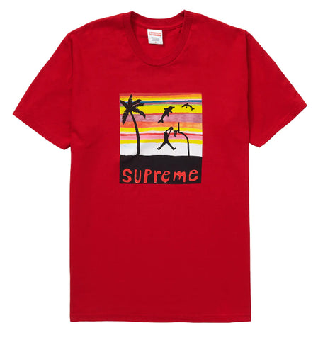Supreme Dunk T-shirt Red Sz XL DS