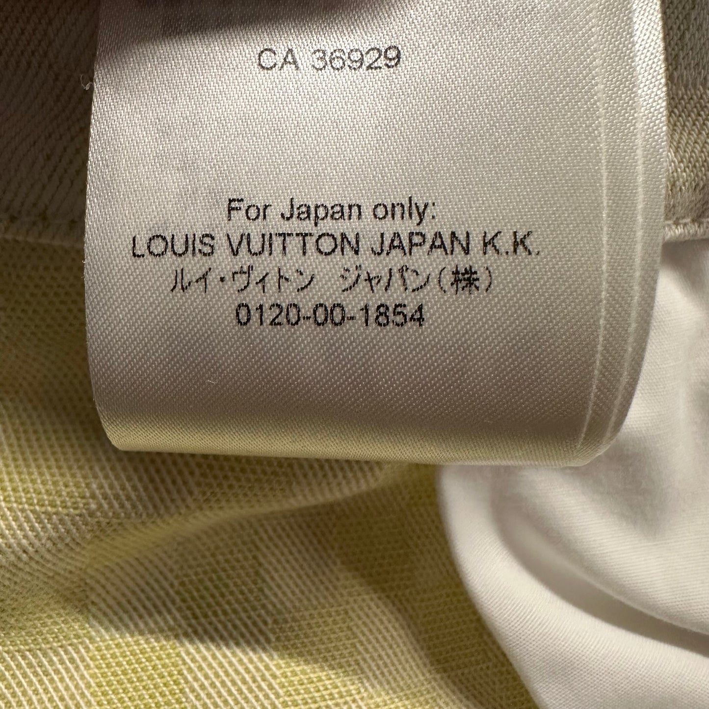 Louis Vuitton Damier Gradient Jacquard Denim Cargo Pants Sz 34
