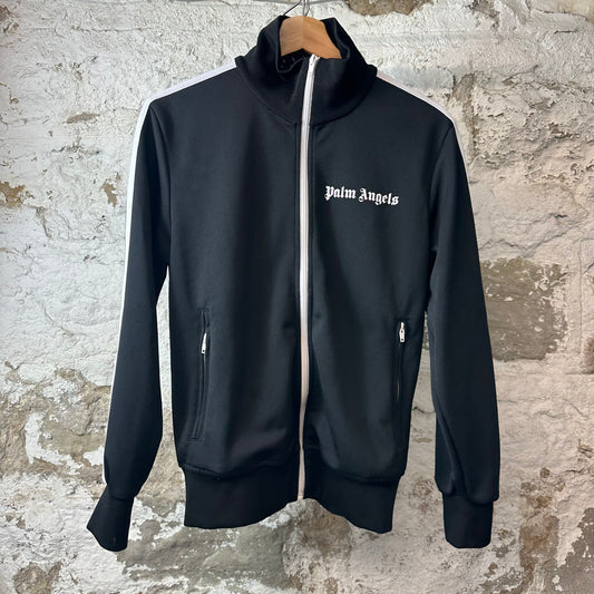 Palm Angels Black White Track Jacket Sz S